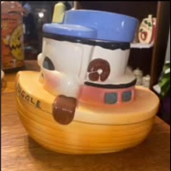 Tuggle Boat Cookie Jar - Picture 2 of 3